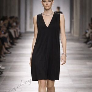 Stella McCartney Smocked Viscose Dress IT 44